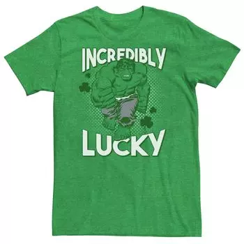 Мужская футболка Marvel Hulk Incredible Lucky St. Патрика Licensed Character