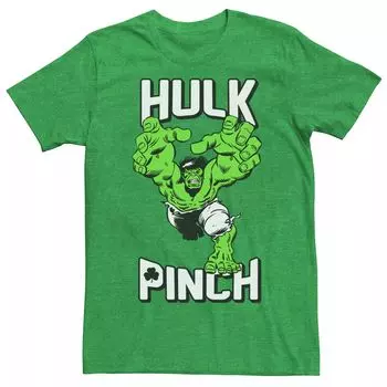 Мужская футболка Marvel Hulk Pinch St. Патрика Licensed Character