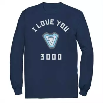 Мужская футболка Marvel I Love You, 3000 Licensed Character