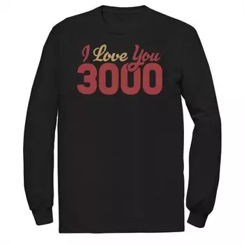Мужская футболка Marvel I Love You 3000 Iron Man Licensed Character
