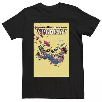 Мужская футболка Marvel Iron Heart Shatter Licensed Character