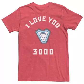 Мужская футболка Marvel Iron Man I Love You 3000 Licensed Character