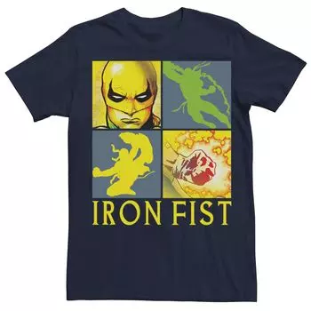 Мужская футболка Marvel Knights с рисунком Iron Fist Licensed Character
