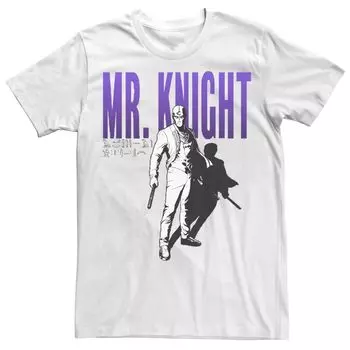 Мужская футболка Marvel Moon Knight Mr Shadow Licensed Character