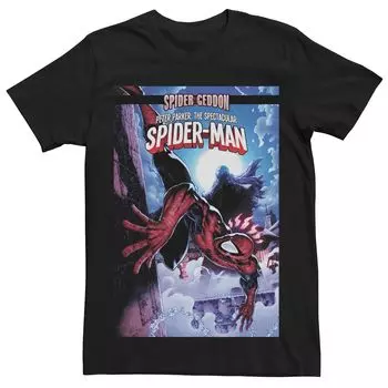 Мужская футболка Marvel's Spider-Geddon Spectacular Spider-Man #311 с обложкой комикса Licensed Character