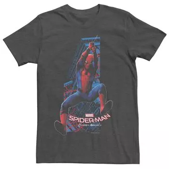 Мужская футболка Marvel's Spider-Man Swing Into Action Licensed Character