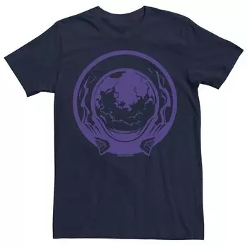 Мужская футболка Marvel Spider-Man Far From Home Mysterio Smokey Purple с графическим рисунком и логотипом