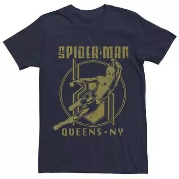 Мужская футболка Marvel Spider-Man: Far From Home Queens NY Licensed Character