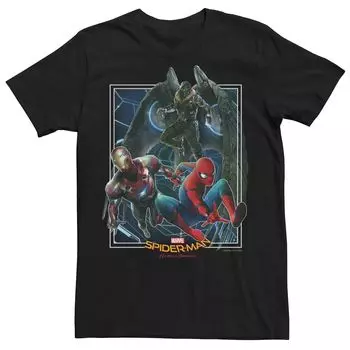 Мужская футболка Marvel Spider-Man Homecoming Group Shot Licensed Character