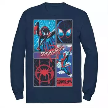 Мужская футболка Marvel Spider-Verse Comics Spiders Licensed Character