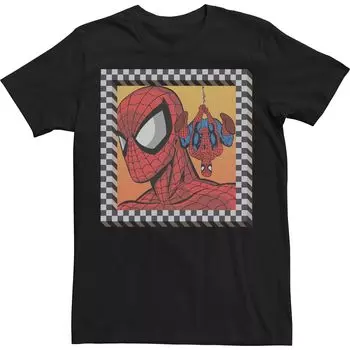 Мужская футболка Marvel Spidey Checker в стиле комиксов 90-х годов Licensed Character