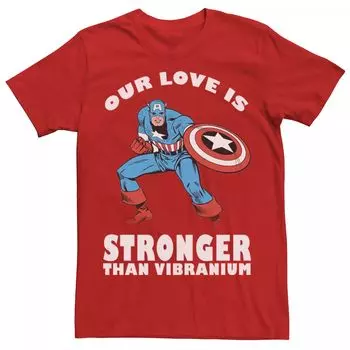 Мужская футболка Marvel Strong Love ко Дню святого Валентина Licensed Character