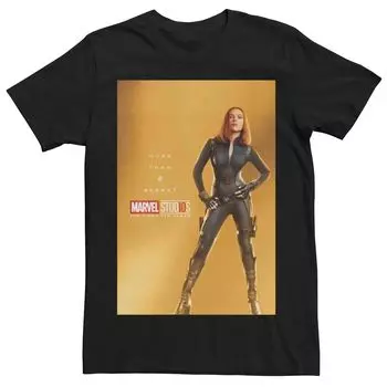 Мужская футболка Marvel Studios Black Widow More Than A Secret Licensed Character