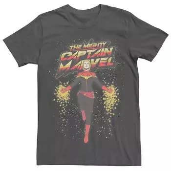 Мужская футболка Marvel The Mighty Captain Marvel Space Tee Licensed Character