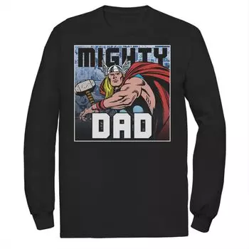 Мужская футболка Marvel Thor Father's Day Mighty Dad Licensed Character