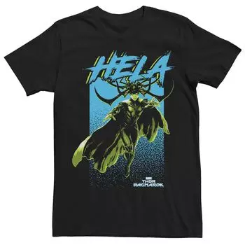 Мужская футболка Marvel Thor Ragnarok Hela в стиле ретро с графическим рисунком в стиле поп-музыки