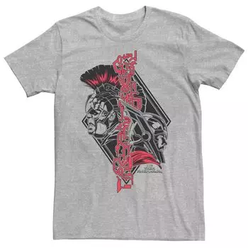Мужская футболка Marvel Thor Ragnarok Hulk Back to Back Head to Head Tee Licensed Character