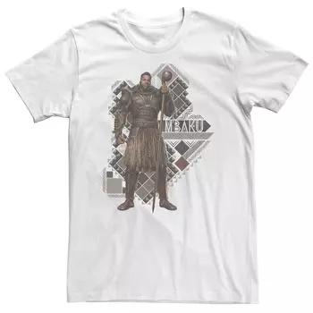 Мужская футболка Marvel Wakanda Forever Lord Mbaku с геометрическим узором Licensed Character