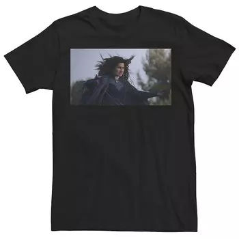 Мужская футболка Marvel WandaVision Agatha Harkness Flight Licensed Character, черный