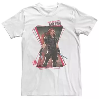 Мужская футболка Marvel What If Black Widow с песочными часами Licensed Character