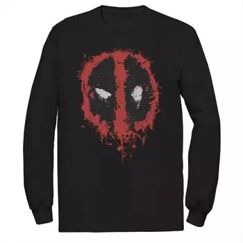 Мужская футболка Mavel Deadpool Splatter Icon Licensed Character