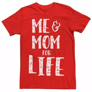 Мужская футболка Me & Mom For Life с надписью «День матери» в деревенском стиле Licensed Character
