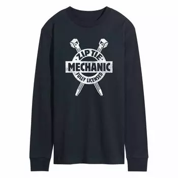 Мужская футболка Mechanic с застежкой-молнией Licensed Character