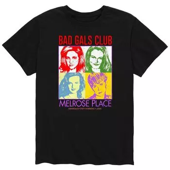 Мужская футболка Melrose Place "Bad Gals Club" Licensed Character