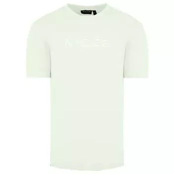 Мужская футболка Mercury с круглым вырезом и короткими рукавами 001 1 09 08 0011 Nicce, бежевый