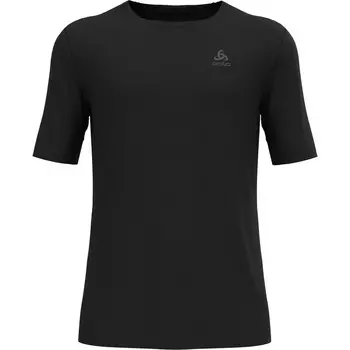Мужская футболка Merino 200 с круглым вырезом Odlo, черный