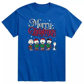Мужская футболка Merry Christmas с арахисом Licensed Character