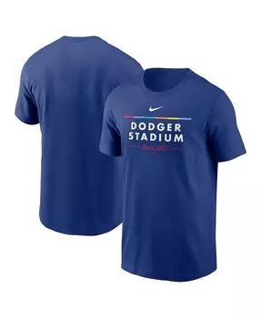 Мужская футболка местной команды Royal Los Angeles Dodgers Dodger Stadium Nike