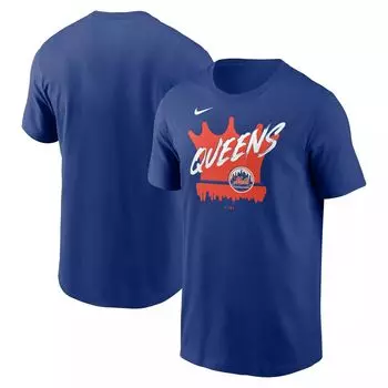Мужская футболка местной команды Royal New York Mets Queens Nike
