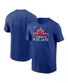 Мужская футболка местной команды Royal Toronto Blue Jays Nike, синий