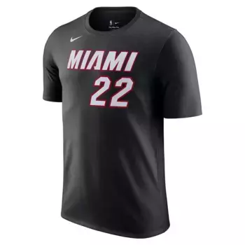 Мужская футболка Miami Heat Nike, чёрный