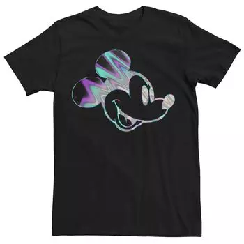 Мужская футболка Mickey & Friends Mickey Neon Oil Slick Filler Disney