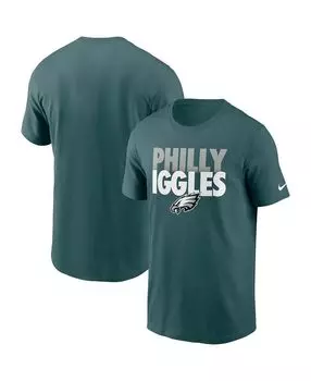 Мужская футболка midnight green philadelphia eagles hometown collection iggles Nike, мульти