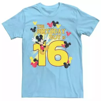 Мужская футболка «Микки и друзья» для мальчика на день рождения 16 лет Disney