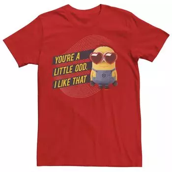 Мужская футболка Minions You’re A Little Odd, мне нравится эта футболка Licensed Character
