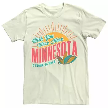 Мужская футболка Minnesota Wish You Were Here Licensed Character