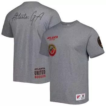 Мужская футболка Mitchell & Ness Grey Atlanta United FC City