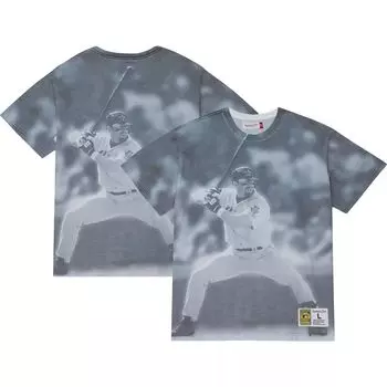 Мужская футболка Mitchell & Ness Jeff Bagwell Houston Astros Cooperstown Collection с сублимированной графикой игрока