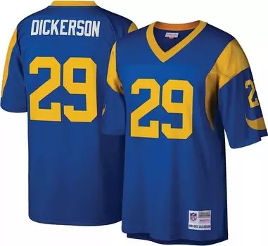 Мужская футболка Mitchell & Ness Los Angeles Rams Эрик Дикерсон № 29, 1984 год.