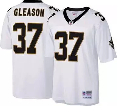 Мужская футболка Mitchell & Ness New Orleans Saints Steve Gleason № 37, белая, 2006 г.