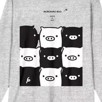 Мужская футболка Monokuro Boo с длинными рукавами и рисунком Licensed Character