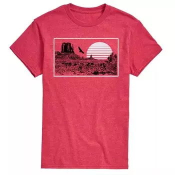 Мужская футболка Monument Valley Sunset Licensed Character