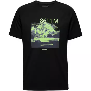 Мужская футболка Mountain 8611m Mammut, черный