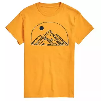 Мужская футболка Mountain Sketch Licensed Character