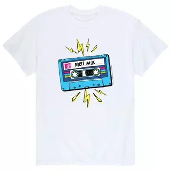 Мужская футболка MTV Cassette Tape Licensed Character