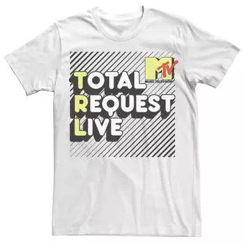 Мужская футболка MTV Total Request Live Licensed Character